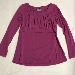 Pink nursing top